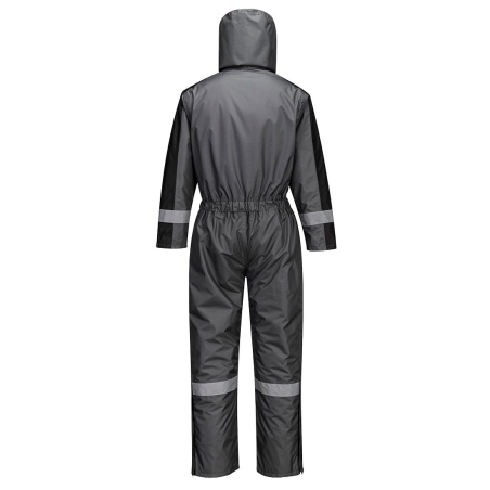Combinaison hiver matelassée imperméable grand froid Gris – Portwest S585