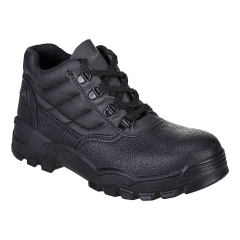 Brodequin de sécurité léger S1P embout acier antistatique Noir – Portwest FW10