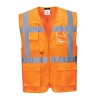 Gilet haute visibilité MeshAir multipoches classe 2 Orange – Portwest C376