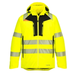 Parka haute visibilité isolante classe 3 grand froid Jaune/noir – Portwest DX461
