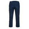 Pantalon de travail ripstop stretch multipoches genouillères Marine – Portwest T802