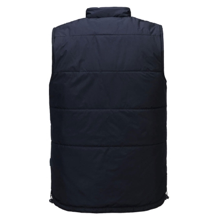 Gilet de froid sans manches classique multipoches Marine – Portwest S415NVR