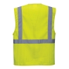 Gilet haute visibilité MeshAir multipoches classe 2 Jaune – Portwest C376