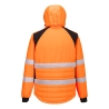 Veste hybrid baffle haute visibilité classe 3 éco-conçue Orange/noir – Portwest CD863