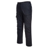 Pantalon de travail ripstop stretch multipoches genouillères Marine – Portwest T802