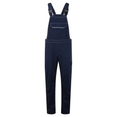Cotte à bretelles ignifugée protection arc électrique Marine – Portwest BZ444