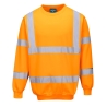 Sweatshirt haute visibilité classe 3 Orange – Portwest B303