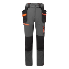 Pantalon de travail stretch léger holsters amovibles EV4 Gris métal – Portwest EV446