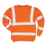 Sweatshirt haute visibilité classe 3 Orange – Portwest B303