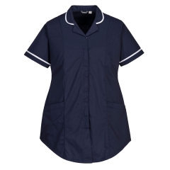 Tunique de maternité stretch coupe flatteuse Marine – Portwest LW18