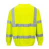 Sweatshirt haute visibilité classe 3 Jaune – Portwest B303