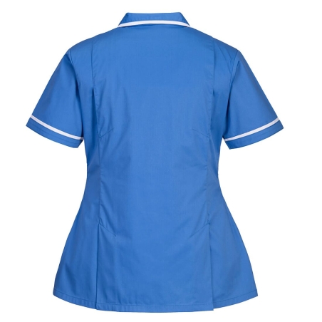 Tunique stretch femme tissu sergé extensible Bleu hamilton – Portwest LW17