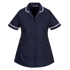 Tunique stretch femme tissu sergé extensible Marine – Portwest LW17