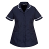 Tunique stretch femme tissu sergé extensible Marine – Portwest LW17