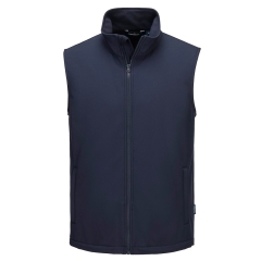 Gilet softshell stretch 2 couches doublé polaire Marine – Portwest TK22NVR