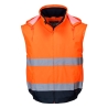 Blouson haute visibilité 2-en-1 doublé polaire classe 3 Orange/marine – Portwest C464