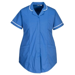 Tunique de maternité stretch coupe flatteuse Bleu hamilton – Portwest LW18