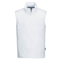 Gilet softshell stretch 2 couches doublé polaire Blanc – Portwest TK22