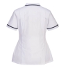 Tunique stretch femme tissu sergé extensible Blanc – Portwest LW17