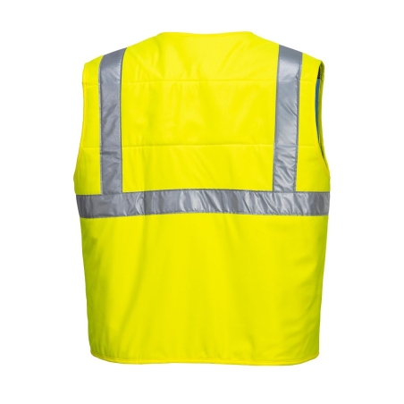 Gilet haute visibilité rafraîchissant anti-stress thermique Jaune – Portwest CV02