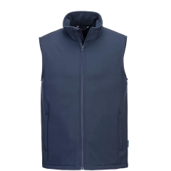 Gilet softshell stretch 2 couches doublé polaire Marine – Portwest TK22NAR