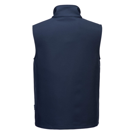 Gilet softshell stretch 2 couches doublé polaire Marine – Portwest TK22NAR