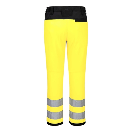 Pantalon stretch haute visibilité éco-conçu classe 2 Jaune/noir – Portwest CD857