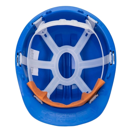 Casque de sécurité industriel non ventilé Work Safe Bleu royal – Portwest PS61