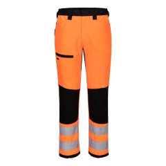 Pantalon stretch haute visibilité éco-conçu classe 2 Orange/noir – Portwest CD857
