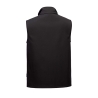 Gilet softshell stretch 2 couches doublé polaire Noir – Portwest TK22