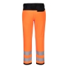Pantalon stretch haute visibilité éco-conçu classe 2 Orange/noir – Portwest CD857