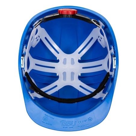 Casque de sécurité industriel ventilé à roue à cliquet Bleu royal – Portwest PS62