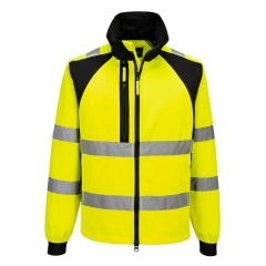 Veste de travail haute visibilité WX2 Eco recyclée classe 2/3 Jaune/noir – Portwest CD861