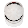 Casque de sécurité industriel ventilé à roue à cliquet Blanc – Portwest PS62