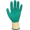 Gant enduit latex résistant abrasion et perforation Vert – Portwest A100