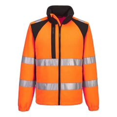 Sweat haute visibilité éco-conçu WX2 classe 2/3 Orange/noir – Portwest CD807
