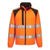 Sweat haute visibilité éco-conçu WX2 classe 2/3 Orange/noir – Portwest CD807