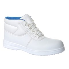 Brodequin de sécurité à lacets S2 antistatique Blanc – Portwest FW88