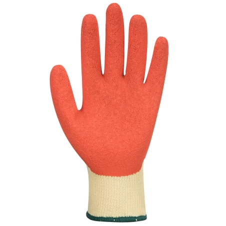 Gant enduit latex résistant abrasion et perforation Orange – Portwest A100