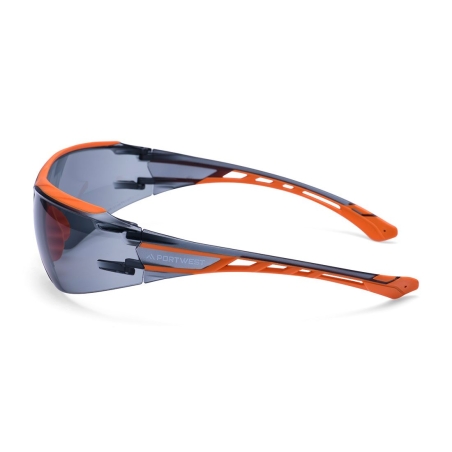 Lunettes de sécurité légères anti-rayures anti-buée Dynamic KN Gris – Portwest PS10