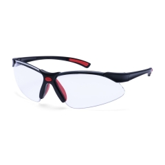 Lunette de protection pont caoutchouc souple Bold Pro Rouge – Portwest PW37