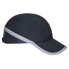 Casquette anti-heurt visière longue ventilée Marine – Portwest PW79