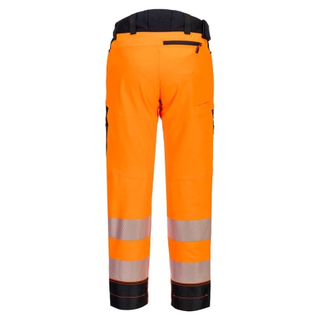 Pantalon de travail stretch haute visibilité DX4 Orange/noir – Portwest DX453