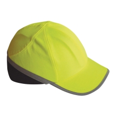 Casquette anti-heurt visière longue ventilée Jaune – Portwest PW79