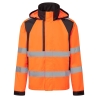 Veste de pluie haute visibilité bicolore classe 2/3 Orange/noir – Portwest CD860