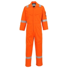 Combinaison ignifugée antistatique arc électrique Araflame Silver Orange – Portwest AF73