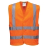 Gilet haute visibilité maille aérée classe 2 Orange – Portwest C370