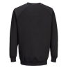 Sweatshirt de travail col rond manche raglan Noir – Portwest B300