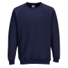 Sweatshirt de travail col rond manche raglan Marine – Portwest B300NAR