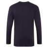 T-shirt manches longues 100% coton de travail Marine – Portwest B196NVR